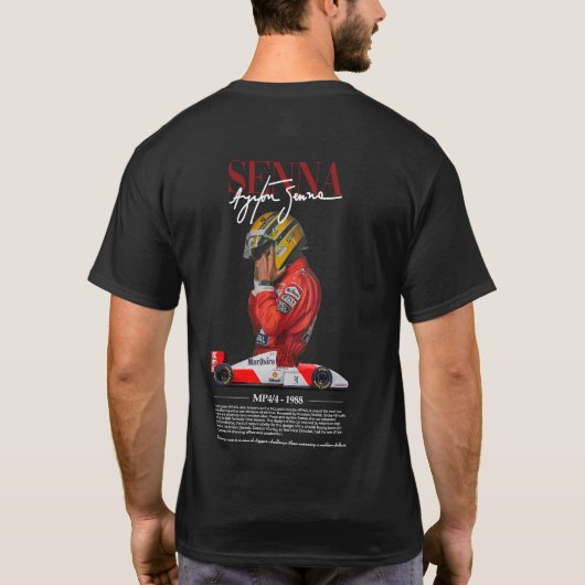 Senna Tシャツ (裏面)