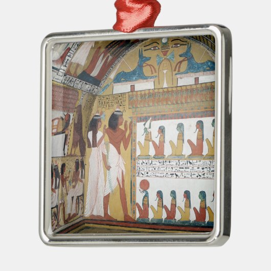 Sennedjemおよび彼の妻の直面naos メタルオーナメント (左)
