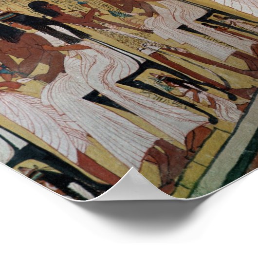 Sennedjemと彼の妻はナオスに直面している ポスター (角)