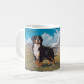 Sennenhundのマグ コーヒーマグカップ (正面左)