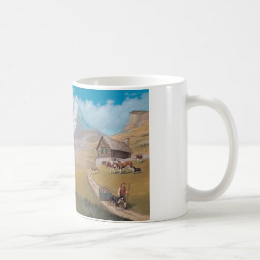 Sennenhundのマグ コーヒーマグカップ (右)
