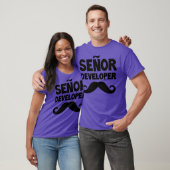 Senor開発者プログラマおもしろいーコーディングソフトウェア Tシャツ (ユニセックス)