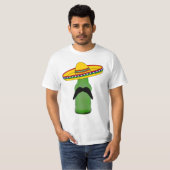 Señor Cerveza - Cinco deメーヨーのTシャツ Tシャツ (正面フル)