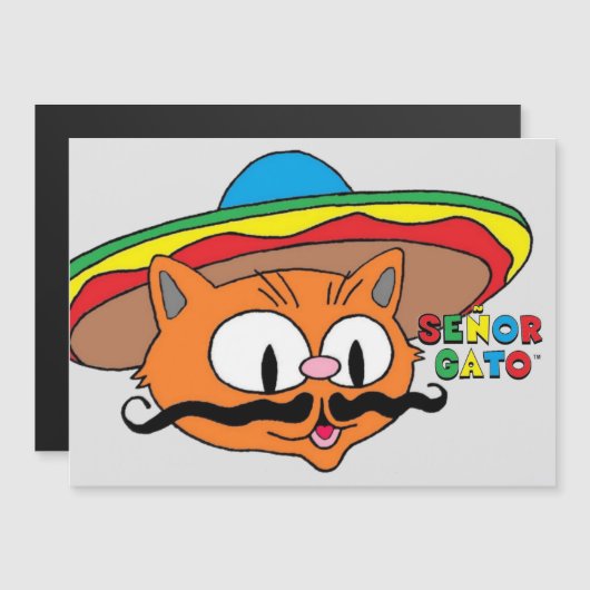 senor gato磁気カード (正面/裏面)