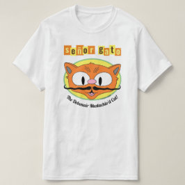 Señor Gato™ おしゃれな口ひげ猫! Tシャツ