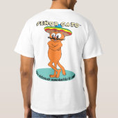 Señor Gato™ ひげのチャーミングな猫! Tシャツ (裏面)