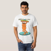Señor Gato™ ひげのチャーミングな猫! Tシャツ (正面フル)
