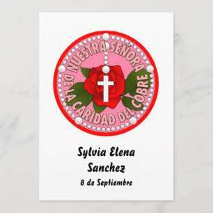 Senoraa De La Caridad Del Cobreの招待 招待状