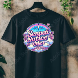 Senpai通知 Tシャツ