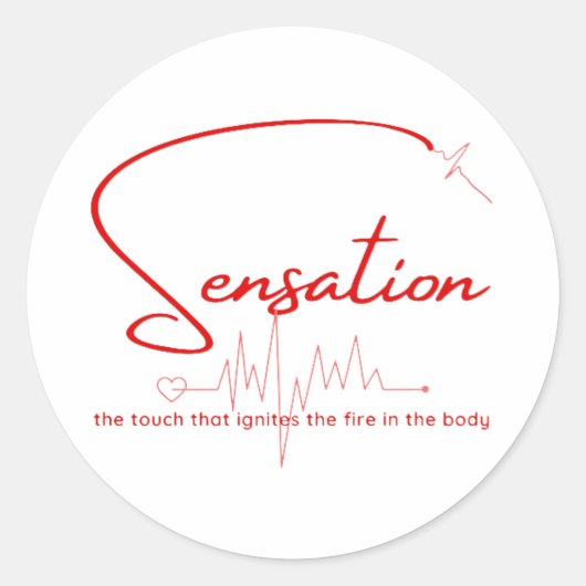 Sensation Pulse Heartline ラウンドシール (正面)