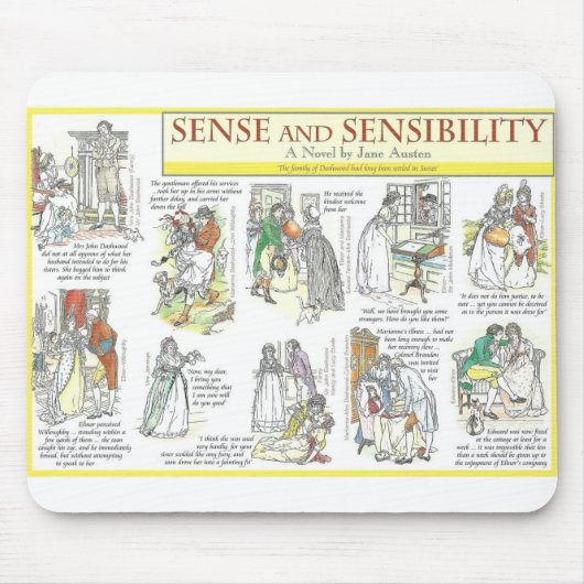 Sense and Sensibility マウスパッド (正面)
