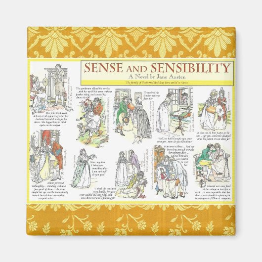 Sense and Sensibility マグネット (正面)