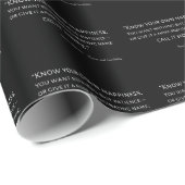 Sense And Sensibility Quote I ラッピングペーパー (ロールコーナー)