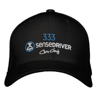 SenseDriver + 333 Chris Gayle Hat 刺繍入りキャップ