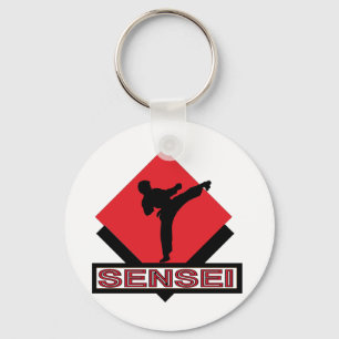 Senseiの赤いダイヤモンドのギフト キーホルダー
