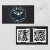 Sensei’s Supplies Business Card 名刺 (正面/裏面)