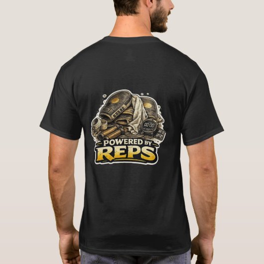 Sensei’s Supplies Powered by Reps 武道 Tシャツ (裏面)