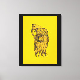 Sensenmann – 死 キャンバスプリント