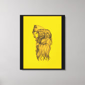 Sensenmann – 死 キャンバスプリント (正面)