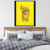 Sensenmann – 死 キャンバスプリント (インサイチュ (寝室))