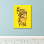 Sensenmann – 死 キャンバスプリント (インサイチュ (ウッドフロア))