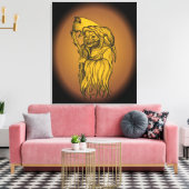 Sensenmann – 死 キャンバスプリント (インサイチュ (リビング))