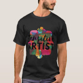 Sensitive Artist funny Tシャツ (正面)