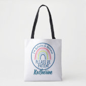  Sensory Awareness Tote bag| Personalized トートバッグ (正面)