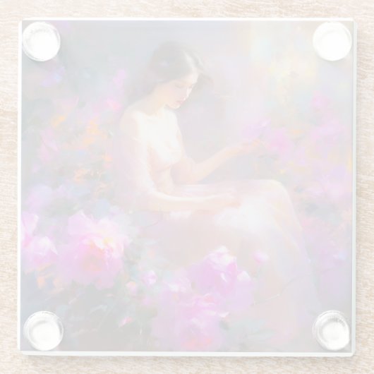 Sensual Elegance  ガラスコースター (裏面)
