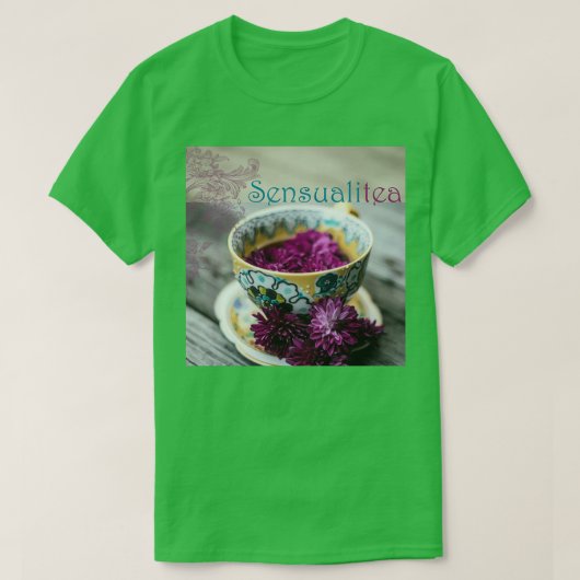 Sensualitea巧妙なお茶 Tシャツ (デザイン正面)