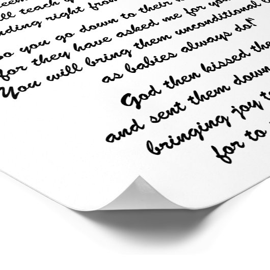 SENT FROM天国 ポスター (角)