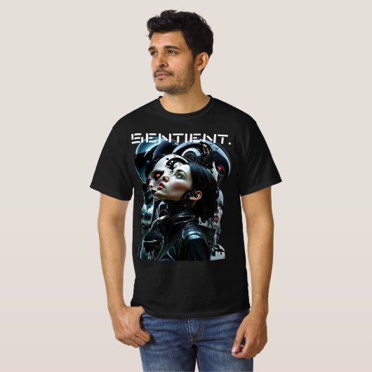 Sentient. Tシャツ (正面フル)