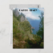Sentiero dei Cacciatori, Isle of Capriポストカード ポストカード (正面/裏面)