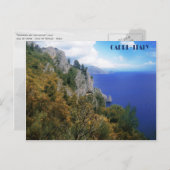 Sentiero dei Cacciatori, Isle of Capriポストカード ポストカード (正面/裏面)