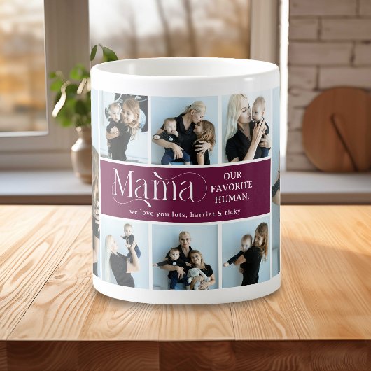 Sentimental Photo Collage Mama Keepsake コーヒーマグカップ