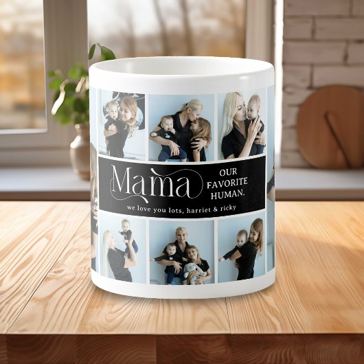 Sentimental Photo Collage Mama Keepsake コーヒーマグカップ