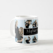 Sentimental Photo Collage Mama Keepsake コーヒーマグカップ (正面左)
