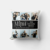 Sentimental Photo Collage Mimi Keepsake  クッション (正面)
