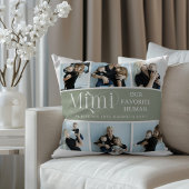 Sentimental Photo Collage Mimi Keepsake  クッション