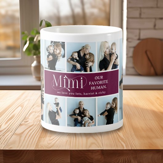 Sentimental Photo Collage Mimi Keepsake コーヒーマグカップ