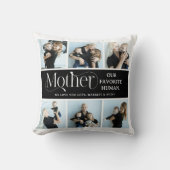 Sentimental Photo Collage Mom Keepsake  クッション (正面)