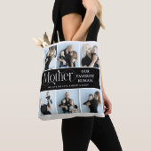 Sentimental Photo Collage Mom Keepsake  トートバッグ (クローズアップ)