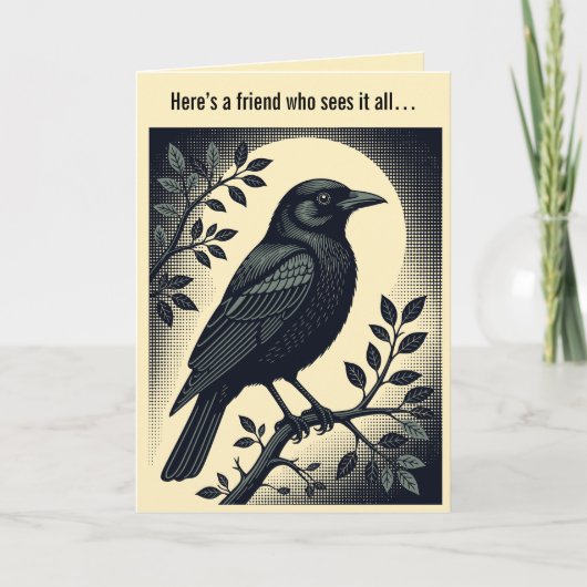 Sentinel of Solitude The Raven カード (正面)