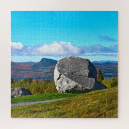Sentinel Rock, Lake Willouby, Vermont Jigsaw Puz ジグソーパズル