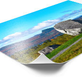 Sentinel Rock, Westmore, Vermont フォトプリント (角)
