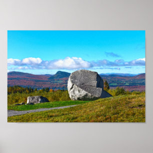 Sentinel Rock, Westmore, Vermont ポスター