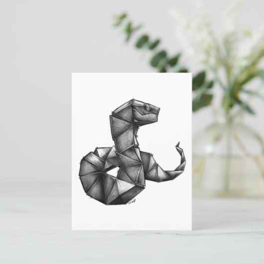 SentrySnake – はがき (スタンド正面)