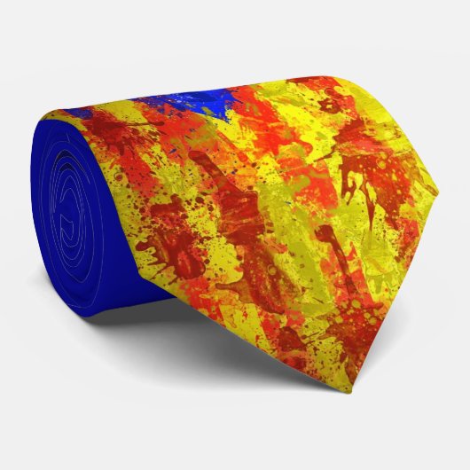 senyera catalana ネクタイ (ロール)