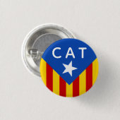 Senyera Estelada 缶バッジ (正面&裏面)