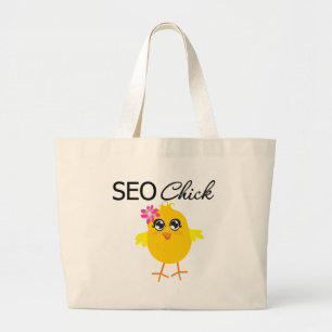 SEOのひよこ ラージトートバッグ
